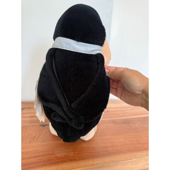 VTG 1985 Opus The Penguin Yuppie Phase Plush Dakin Yuppy Nice Necktie & Tags - Picture 3 of 7